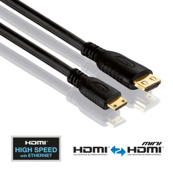 PI1200-020 HDMI/Mini HDMI adapter - PureInstall series 2.00 m