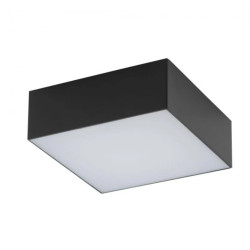 Plafon lampa sufitowa LID SQUARE LED 15W 1200lm 3000K Czarny 10424 Nowodvorski Lighting
