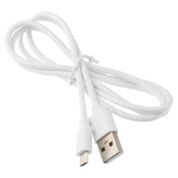 Przewód USB A – USB Micro-B 1 m biały