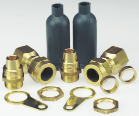 Zestaw dławnicy kablowej gwint M32 Stal min. średnica kabla 23.5mm max. średnica kabla 33.5mm +90°C IP66