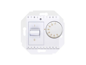 SIMON 54 Regulator temperatury z czujnikiem wewnętrznym (moduł) 16(2)A 230V biały DRT10W.02/11 KONTAKT SIMON