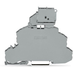 Dwurzędowa złączka szynowa WAGO poziomy: 2 14AWGWciskane TOPJOB S