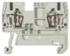 Kostka zaciskowa na szynie DIN Wieland poziomy: Pojedynczy 22 → 12AWGZacisk sprężynowy WKFN raster: 5mm 24A 800 V