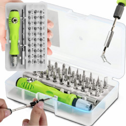 Zestaw bitów precyzyjnych 32 EL śrubokretów wkrętaków