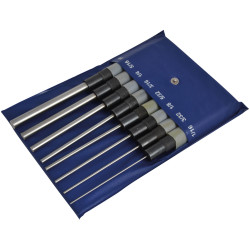 Faithfull FAIPPSET8RHL Long Series Pin Punch Set 8 Piece