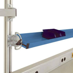 Manuflex ZB8303.5007 Odchylana konsola do przechowywania CANTOLAB i ALU, głębokość użytkowa 345 mm. Do szerokości stołu