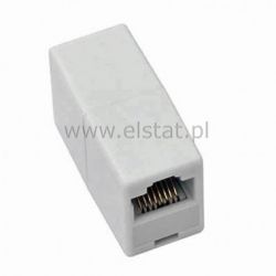 Łącznik kabli UTP; RJ 45; GN-GN 8p8C różne kolory