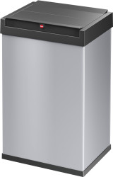 Hailo Big-Box Swing L 8401210 Kosz na śmieci 35 l blacha stalowa (D x S x W) 340 x 339 x 545 mm srebrny, czarny Samozamy