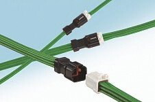 Obudowa złącza zagniatanego 4-pinowe Żeńskie 2-rzędowe raster: 2.2 mm Hirose Kabel DF62W Prosty Złącza przewód-przewód