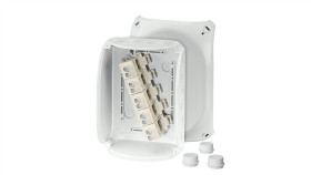 Puszka Odgałęźna 210X155x92 5X16mm2 Cu Ip66 Szara Dk 1616 Gz 62000160