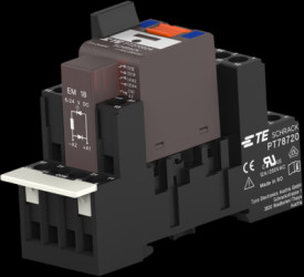 Coupling relay 2 Form C (NO/NC), 24 V (DC), 777 Ω, 12 A, 400 V (AC), 8-1415074-1