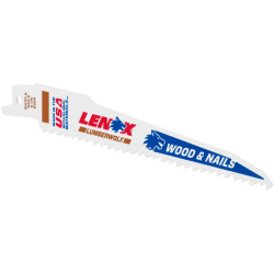 LENOX 20530B656R LumberWolf Reciprocating Saw Blade 152 x 19 x 1.3mm 6 TPI 25Pk