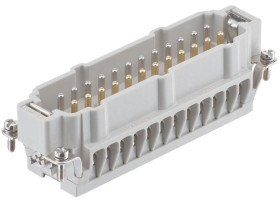 Harting 09330242691 Wstawka pinowa męska 24 śrubowe 1 szt.