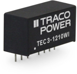 DC converter, 9-36 VDC, 3 W, 1 output, 15 VDC, 83 % efficiency, TEC 3-2413WI