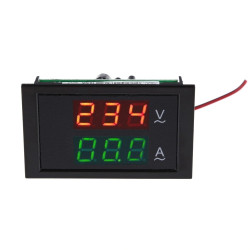 LED Woltomierz 80-300VAC Amperomierz 50AAC