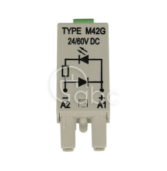 Modul sygnalizacyjny LD LED zielony+D 24-60 V DC M42G 854773