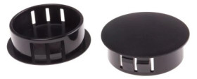 Zaślepka, Czarny Niegwintowany, Nylon 66, Zaślepianie, 30.1mm 34.2mm RS PRO