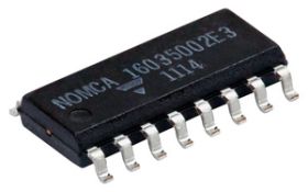 NOMCA Molded, 50 mil Pitch, Dual-In-Line Thin Film Resistor, Narrow Body, Surface Mount Network