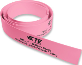 Heatshrink tubing, 3:1, (9.5/3.2 mm), PO, pink, ER9652-000