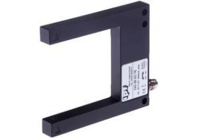 OG50037E Czujnik optyczny, widełkowy, szerokość widełek 50mm, 10-35V DC, PNP NC/NO, 4-stykowe złącze wtykowe M8