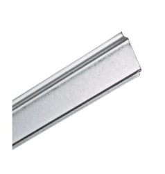Szyna DIN szerokość 35mm długość 80mm wysokość 7.5mm Bez perforacji RS PRO