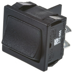 Przełącznik kołyskowy Wł.-wył. Nie 10 A DPST Czarny Arcolectric (Bulgin) Ltd