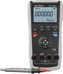 VOLTCRAFT TK-1000 Kalibrator Kalibracja (ISO) Temperatura, Napięcie