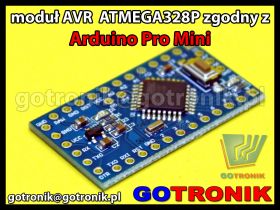Moduł ATMEGA328P zgodny z Arduino Pro Mini