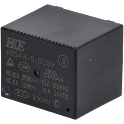 R-TECH 616305 RT3FF High Sensitivity PCB Relay, SPDT 5VDC 10A