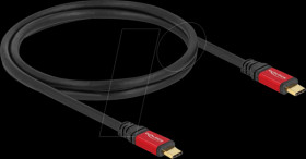 80090 USB 3.0 cable, USB-C, PD 3.0, 100 W, 1 m