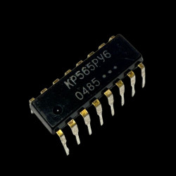 Układ scalony KP565PY6 (КR565RU6) DIP16 – pamięć SRAM 1K×4 bity NMOS