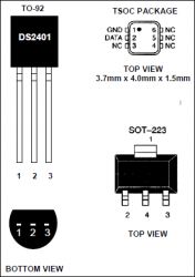 DS2401 Silicon Serial Number