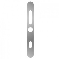 Maskownica pod zamek SLIM przykrywające otwory poprzedniego okucia