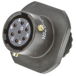 Złącze 7-pinowe Żeński Amphenol Limited Żeński Montaż na kablu MIL-DTL-26482 rozmiar 10