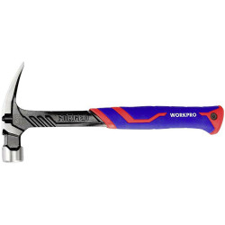 WorkPro WP241013 Claw Hammer 450g Ergonomic Handle 1 piece
