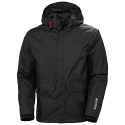 Jacket Waterproof Manchester Rain Black