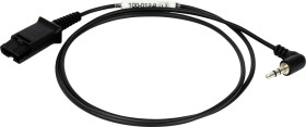 Kabel zestawu słuchawkowego plusonic 135036 1.00 m czarnyczarny