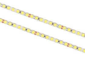 Taśma 168LED/m 1m 24V 17W 4000K IP20 2300lm Ra80 5mm SCS-168-NW-24