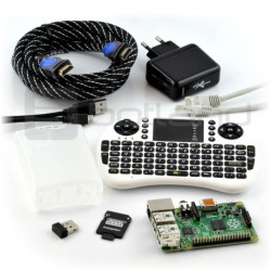 Zestaw Media Center XBMC WiFi Raspberry Pi B