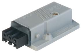 STAKAP 3 gniazdo (złącze żeńskie) do obudów, 3+PE, Hirschmann, 932513106, STAKAP3N, 932 513-106, WYPRZEDAŻ