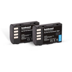 H&#xE4;hnel Fototechnik 10001600 Camera Battery 2x Efficient 1970mAh 7.2V