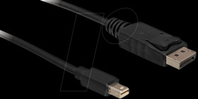 82438 Displayport mini &gt; Displayport cable, 2,0 m