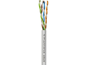 Kabel U/UTP kat.5e 4x2x0,5 szary (bębnowy) BiTLAN TI0006 BITNER