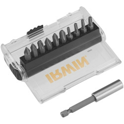 Irwin IW6062528 Mixed Screwdriver Bit Set, 11 Piece