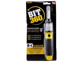 Wkrętak BIT 360 z magazynkiem 6 bitów TV