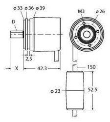 Enkoder obrotowy absolutny Turck 1544521