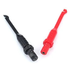 SG1016 4mm wtyki bananowe do multimetru,stalowe igły pokryte niklem do testowania obwodów elektrycznych i motoryzacyjnych