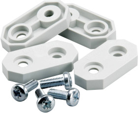 Uchwyt ścienny Fibox FP 12017 SET 4712045, tworzywo sztuczne, 4 szt.