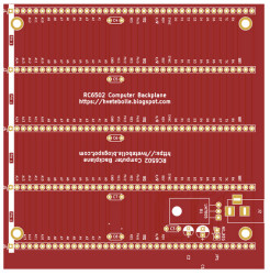 RC6502 Apple 1 Replica Backplane module PCB