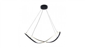 Lampa Wisząca Erda Kolor Czarny Aluminium/Metal, Led 2100 Lm Barwa Regulowana...